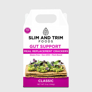 Gut Support, Meal Replacement Crackers - Classic - 6 Pack